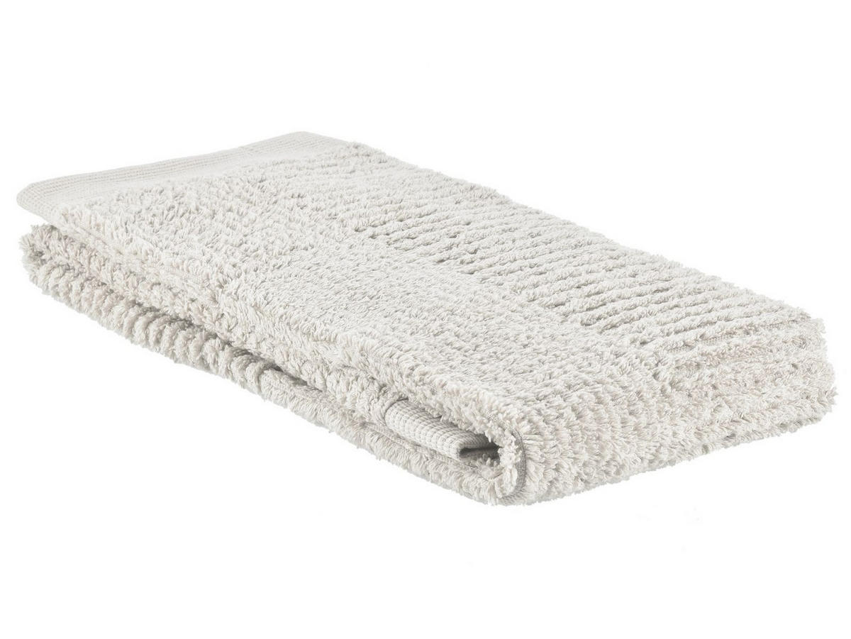 HANDTUCH Classic soft grey 50/100 cm - Hellgrau, Textil (50/100cm) - Zone Denmark