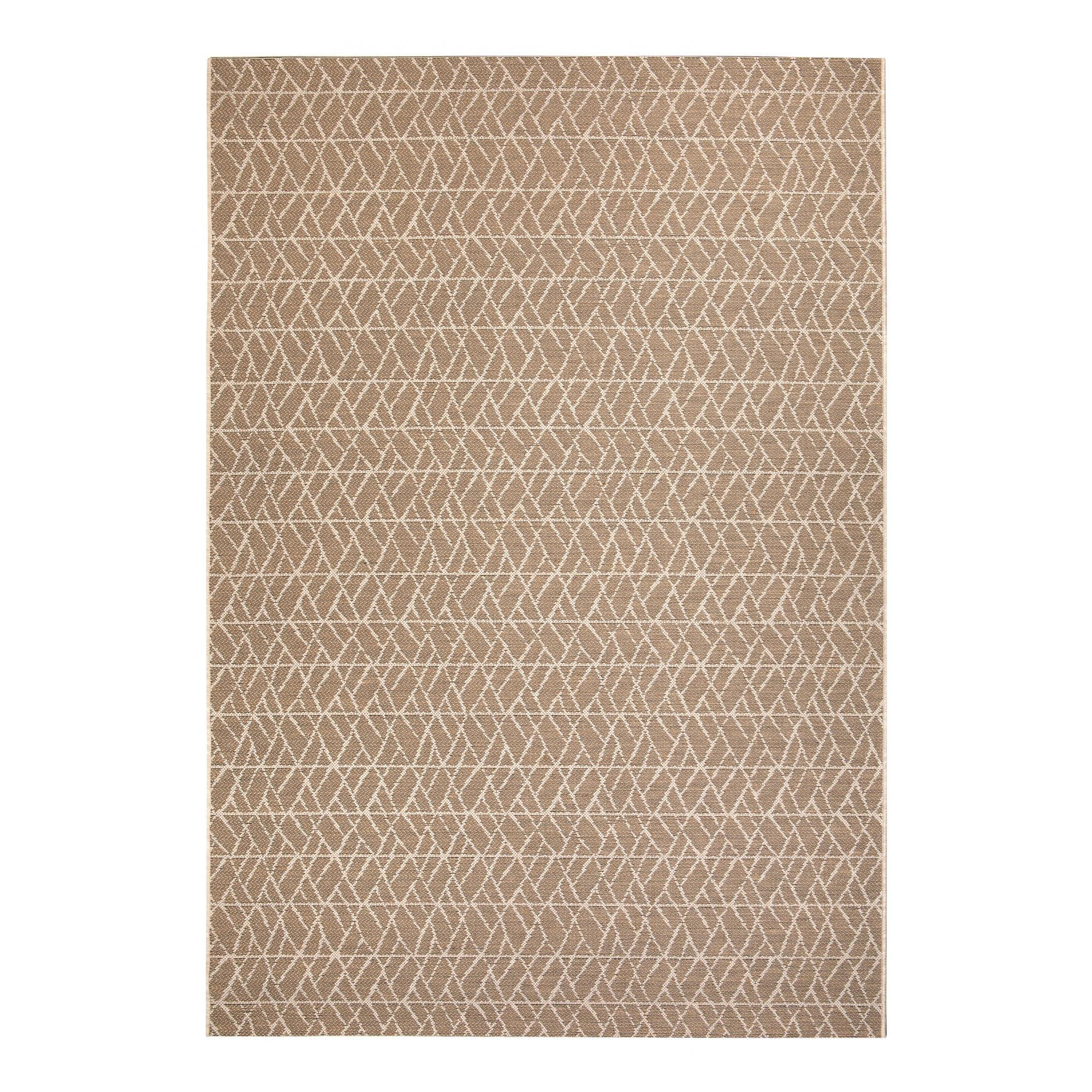 OUTDOOR-TEPPICH Adam 2 leinen 160 x 230 cm - Braun, Textil (160/230cm) - Vivaraise