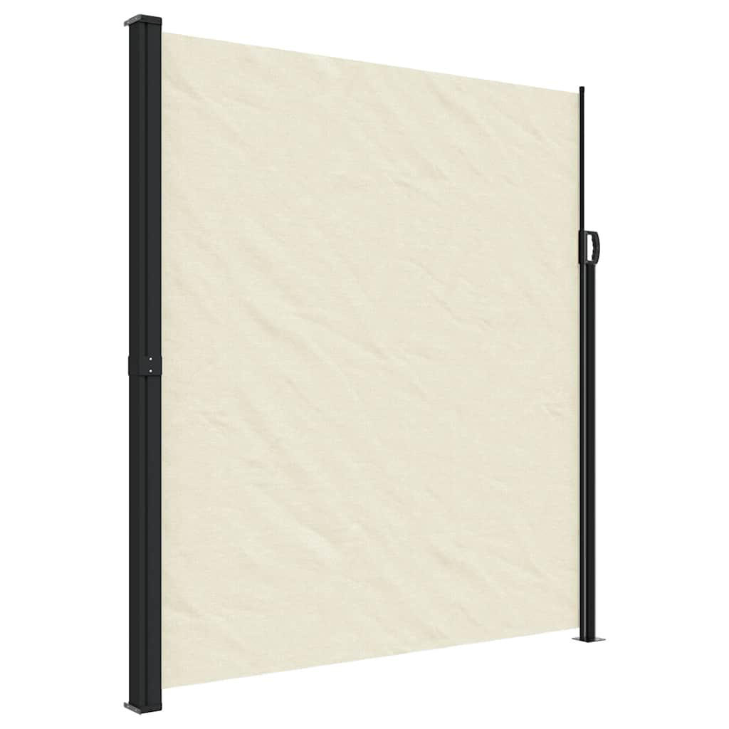 SEITENMARKISE Ausziehbar Creme 220/500 Cm - Creme, Textil (220/500cm) - vidaXL