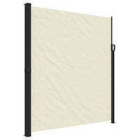 SEITENMARKISE Ausziehbar Creme 220/500 Cm - Creme, Textil (220/500cm) - vidaXL