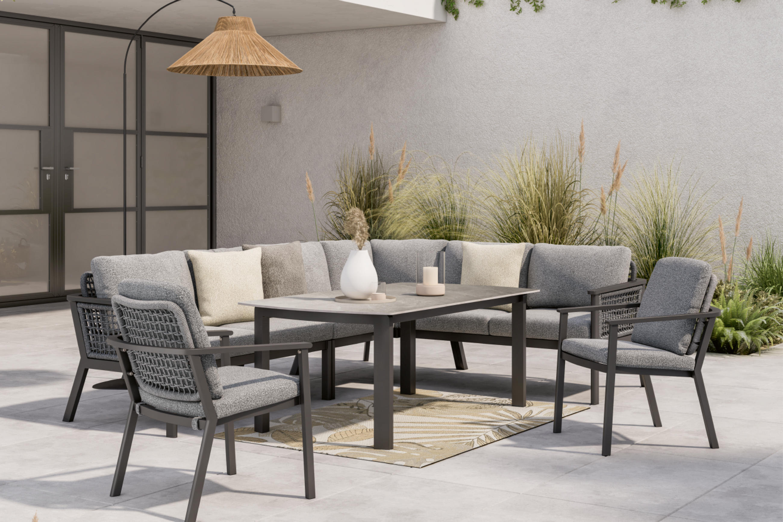 Gartenmöbel aus Aluminium 