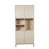 REGAL Madison Beige 45/90/200 cm - Beige, Holz (90/200/45cm) - Starfurn