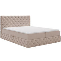 BOXBETT Canolo 140x200 Beige - Beige, Holz/Textil (140/200cm) - Graingold