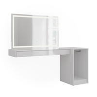 TOALETNÍ STOLEK Sherry Bílá - bílá, kompozitní dřevo (120/12/40.1cm) - Vicco