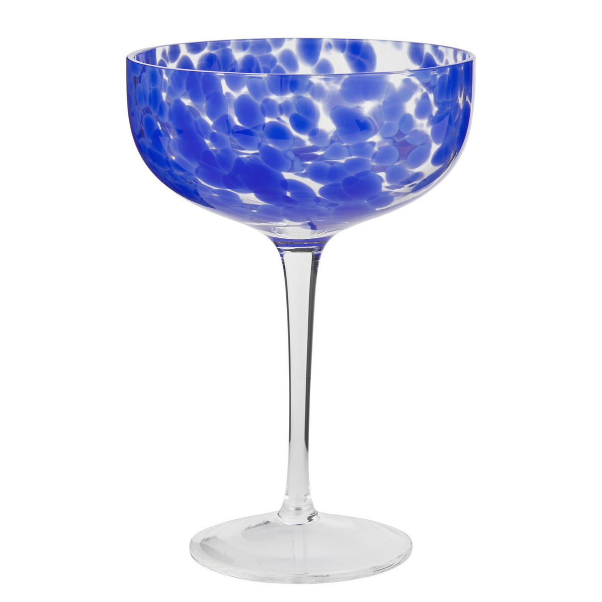 COCKTAILGLAS Confetti - Blau, Glas (0.33L) - Butlers