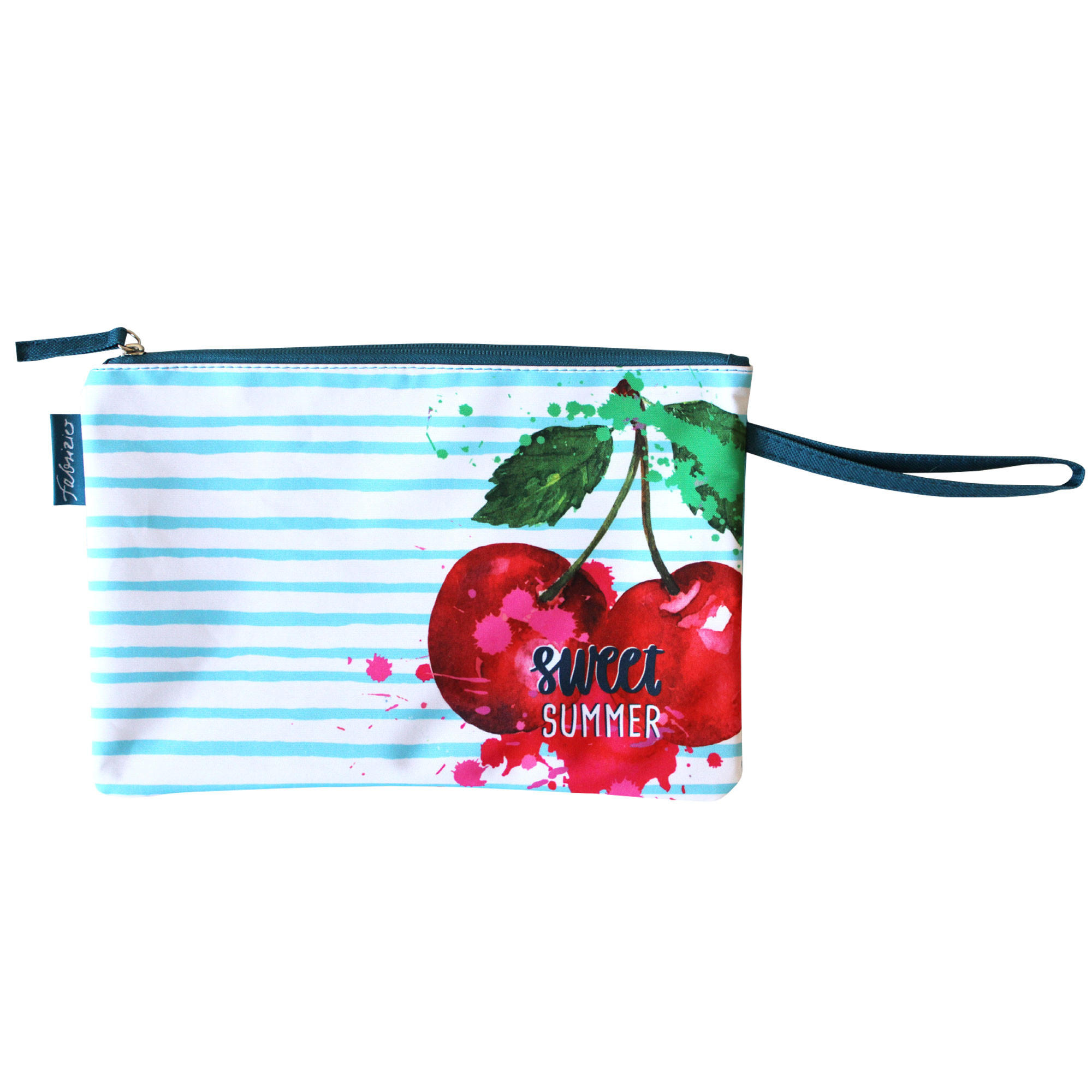 BIKINI WETBAG Sweet Summer Blau Badetasche wasserdichte Nasstasche - Blau, Kunststoff (20/20/30cm) - TiborTex