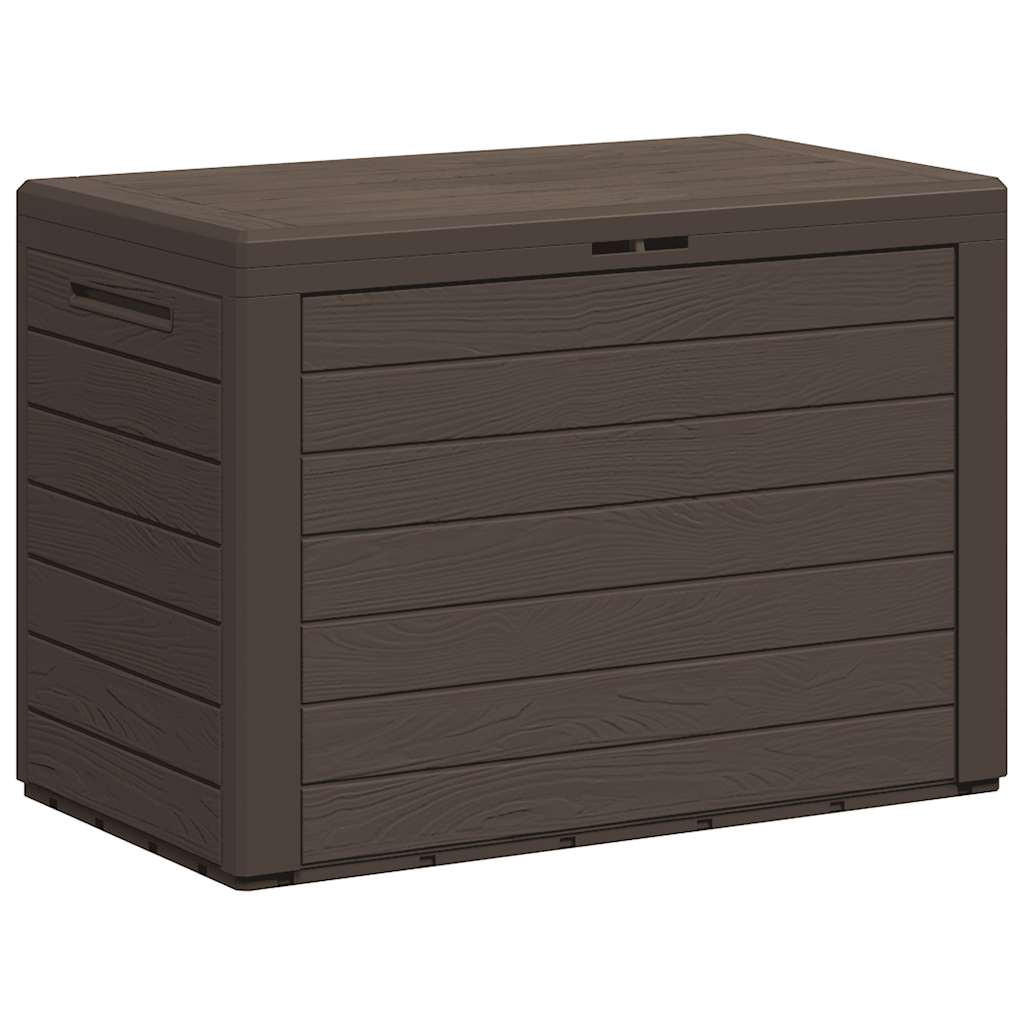 GARTENTRUHE Braun 78x44x55 cm - Braun, Kunststoff (78/55/44cm) - furnicato
