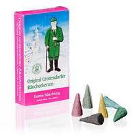 RÄUCHERKERZEN Bunte Mischung 24er Packung - Multicolor, Holz (0.1/1/0.1cm) - Crottendorfer