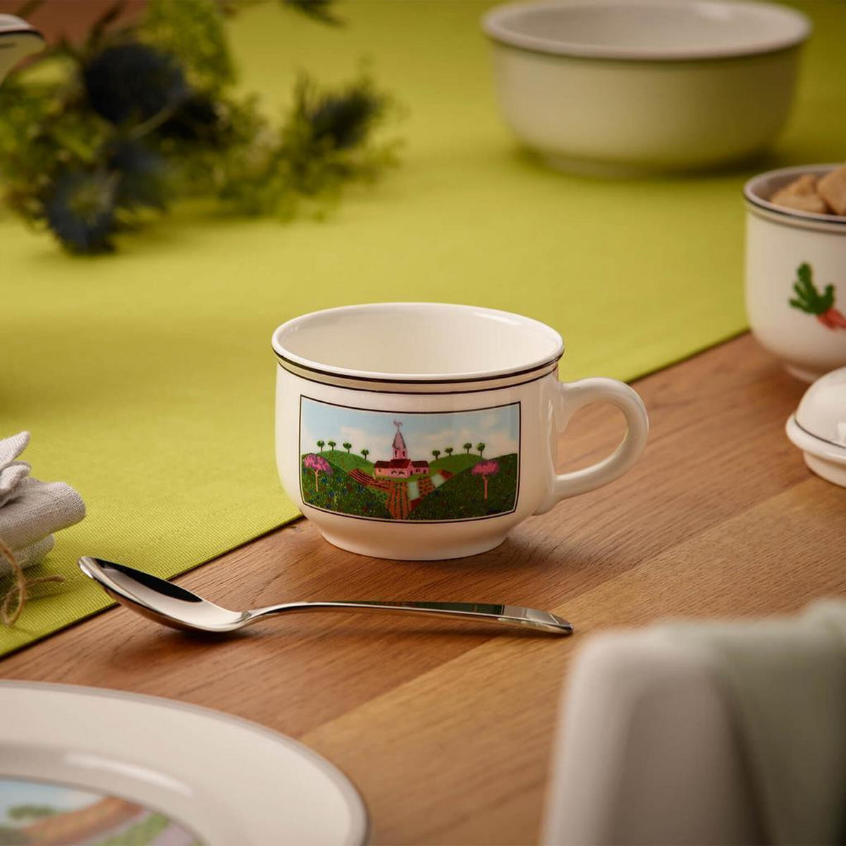 TEETASSEN Design Naif bunt 250 ml 6er Set - Multicolor, Keramik (0.25L) - Villeroy & Boch