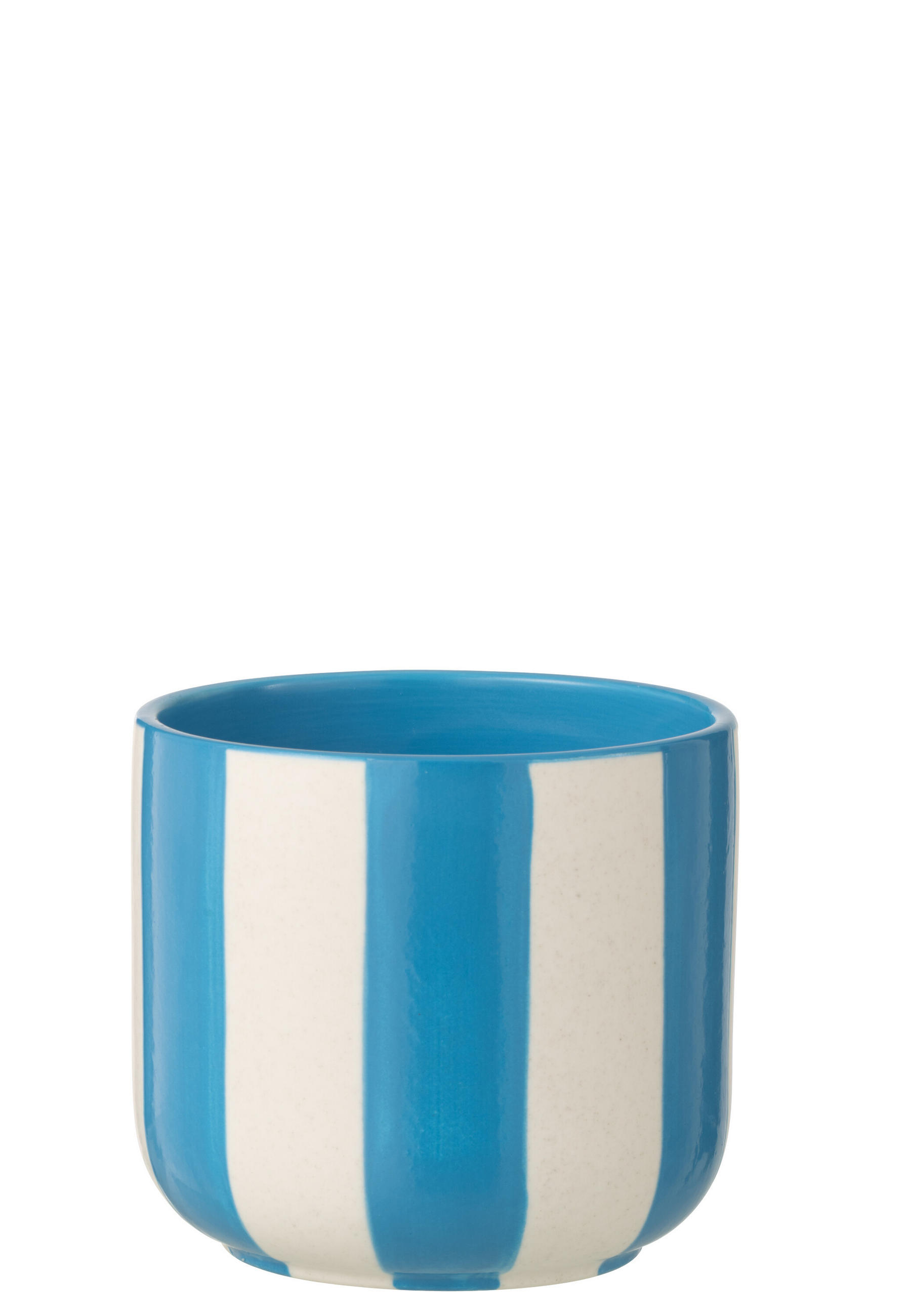J-Line Blumentopf Blau 14 cm