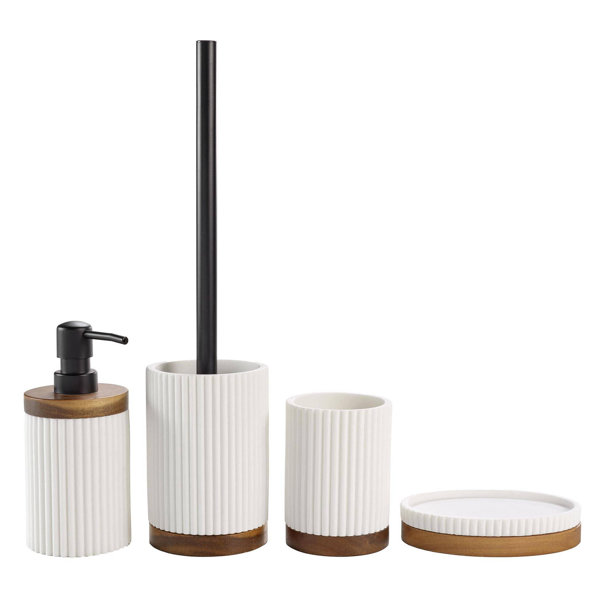 WC-BÜRSTE Niagara - Weiß, Kunststoff (9.1/38.5/9.1cm) - Douceur d´intérieur