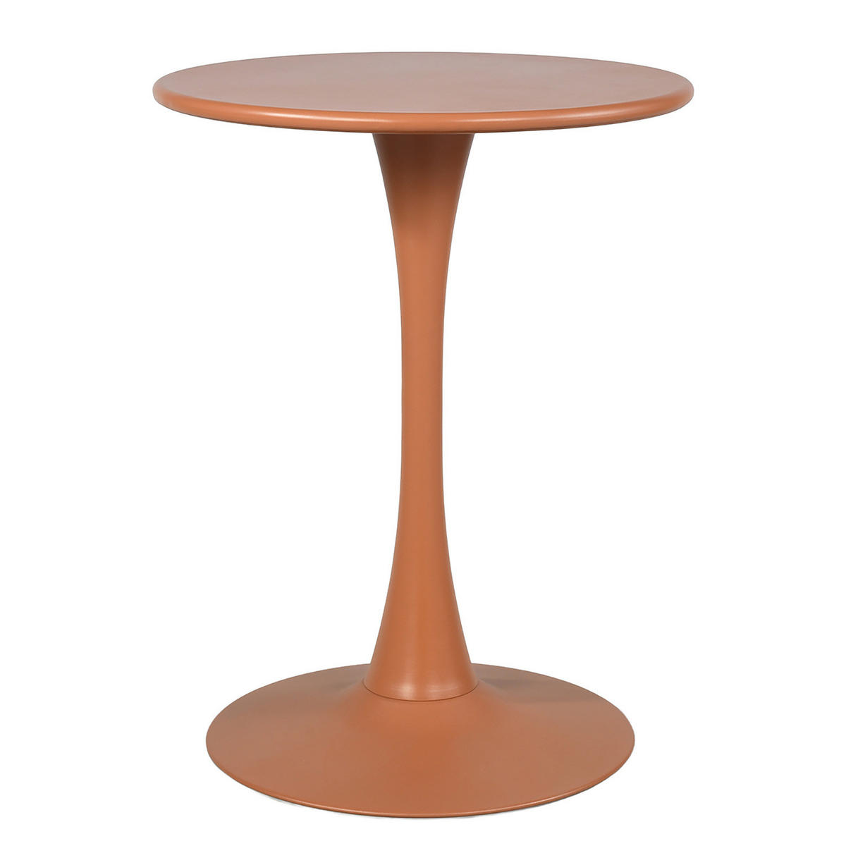GARTENTISCH - Stahl - Terracotta, Metall (60/60/75cm) - home24