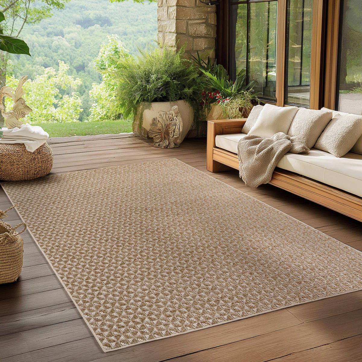 OUTDOORTEPPICH Timaro 200x290 cm Beige - Beige, Textil (200/290cm) - Villa Möbel