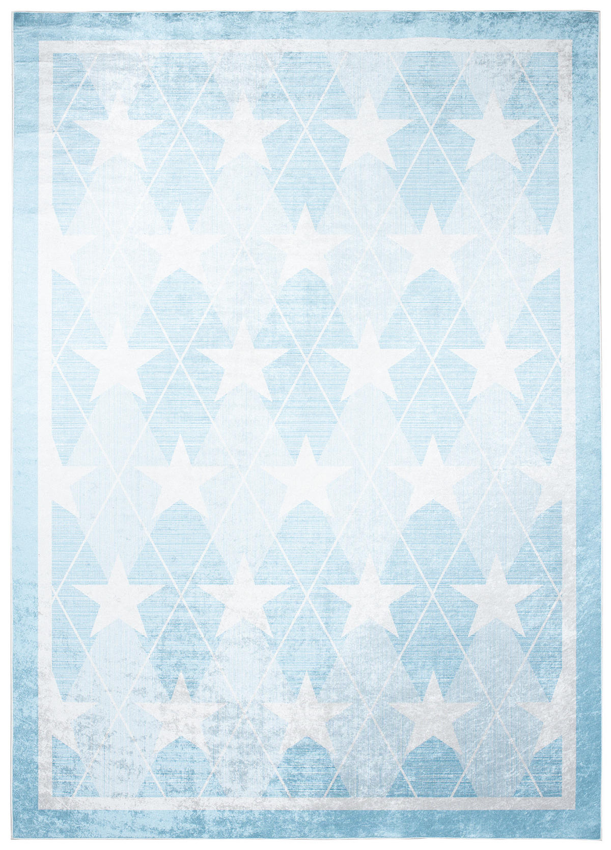 TEPPICH EMMA Blau 160/230 cm - Blau, Kunststoff (160/230cm) - Tapiso