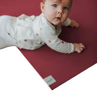 KRABBELMATTE 160cm X 100cm Rot - Rot, Textil (160/100cm) - Sanosoft