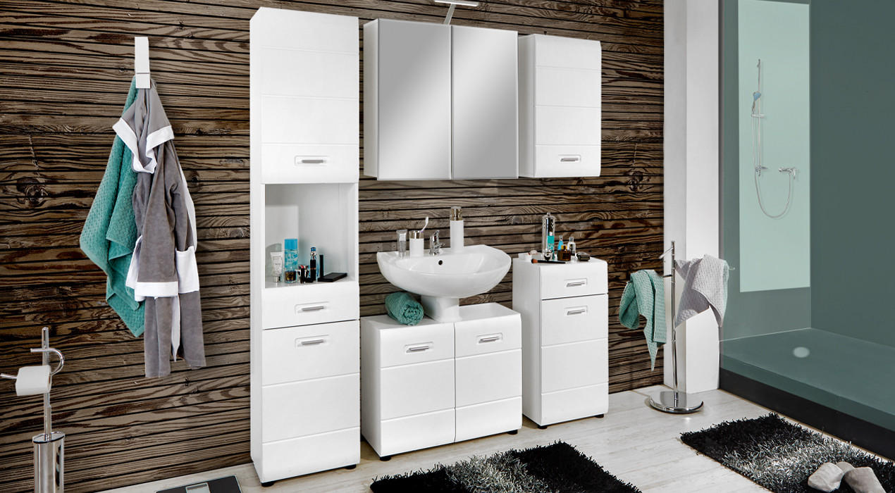 Badezimmermöbel-Set weiß