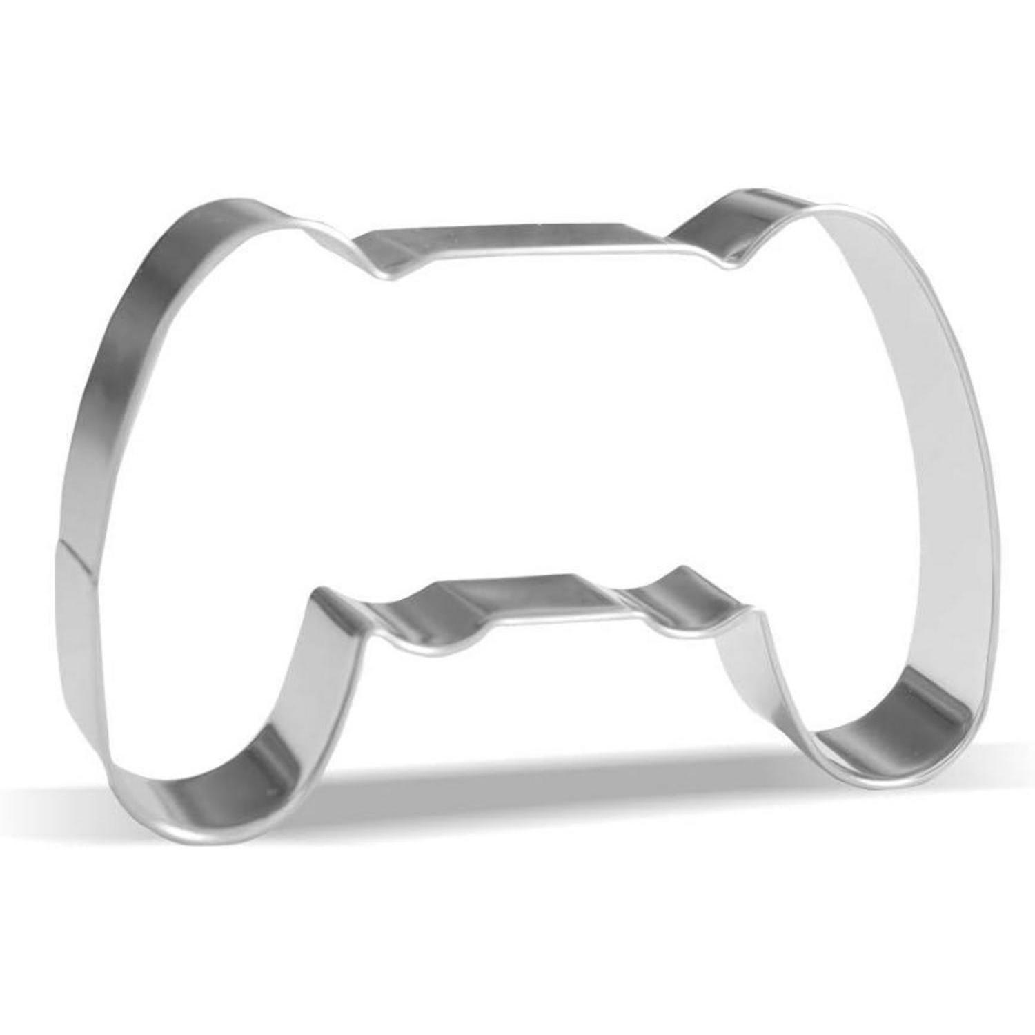 AUSSTECHFORM Game Controller Edelstahl 10,1 cm - Silberfarben, Metall (6.7/1.5/10.1cm)