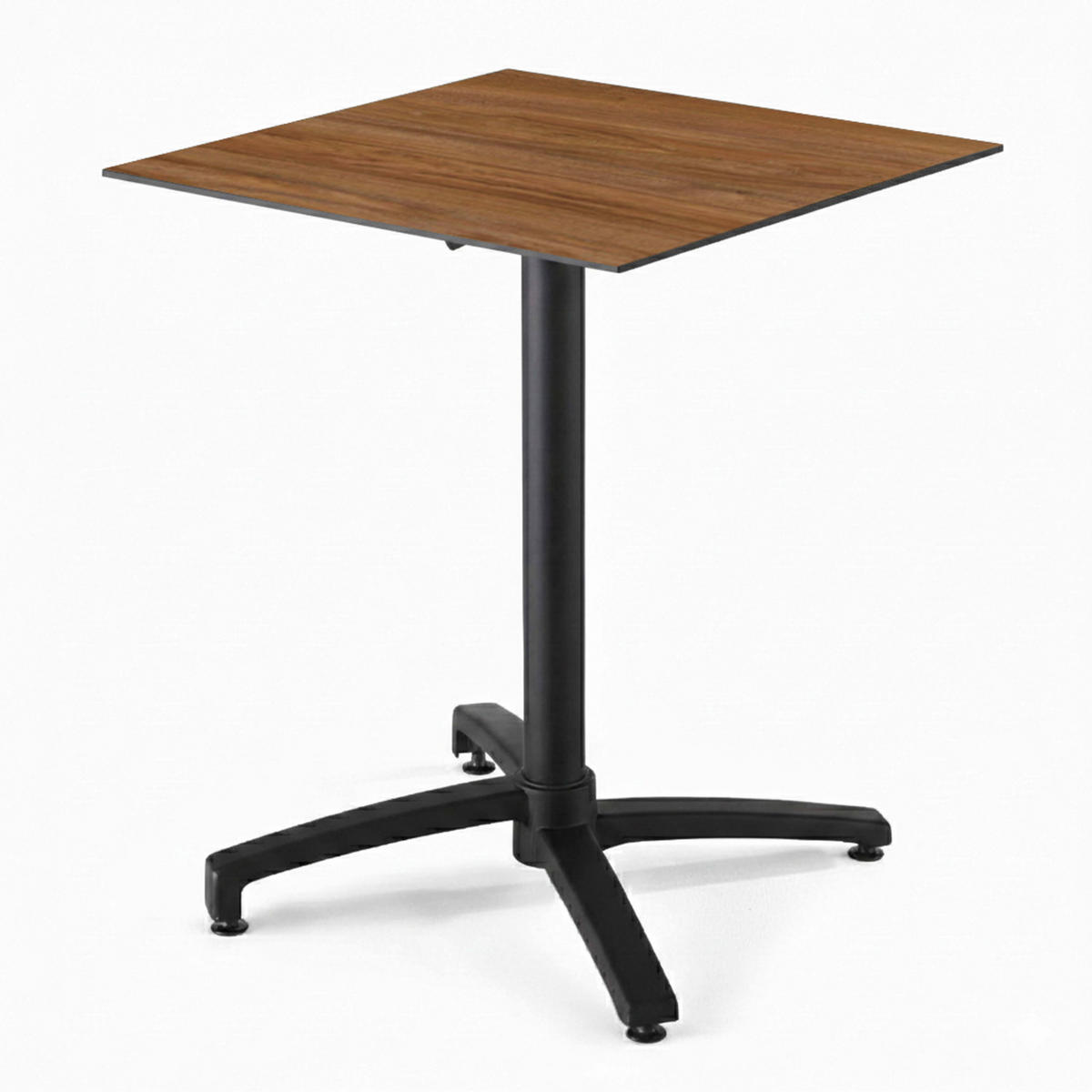 TISCHPLATTE 70 x 70 cm, Bernsteinfarbenes Holz - Braun, Holzwerkstoff (70/70/1.25cm) - Oviala