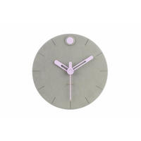 WANDUHR Design Grau 29/29 cm - Grau, Holzwerkstoff (29/29/1cm) - ONZENO