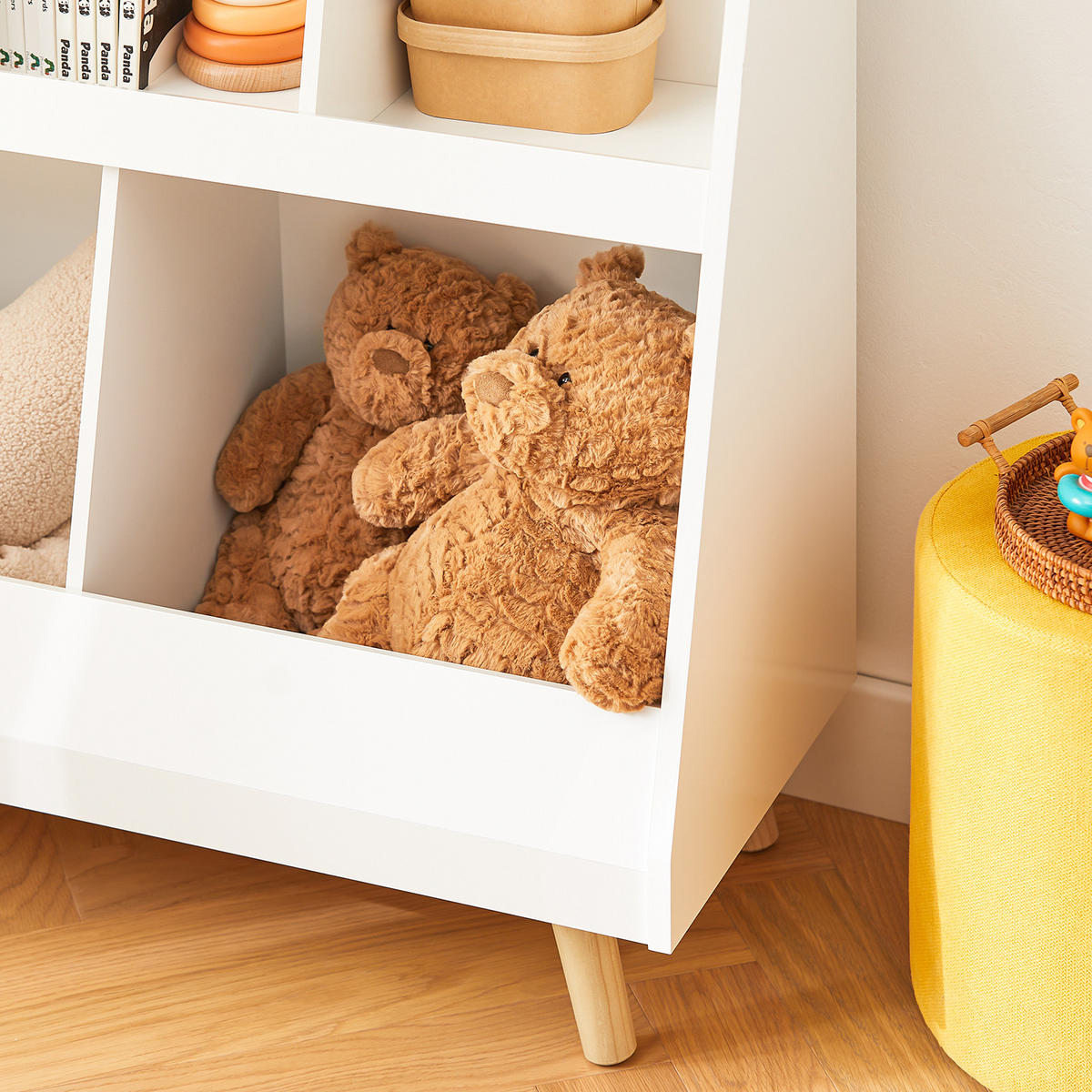 KINDERREGAL Weiß - Weiß, Holzwerkstoff (86/77/36cm) - SoBuy