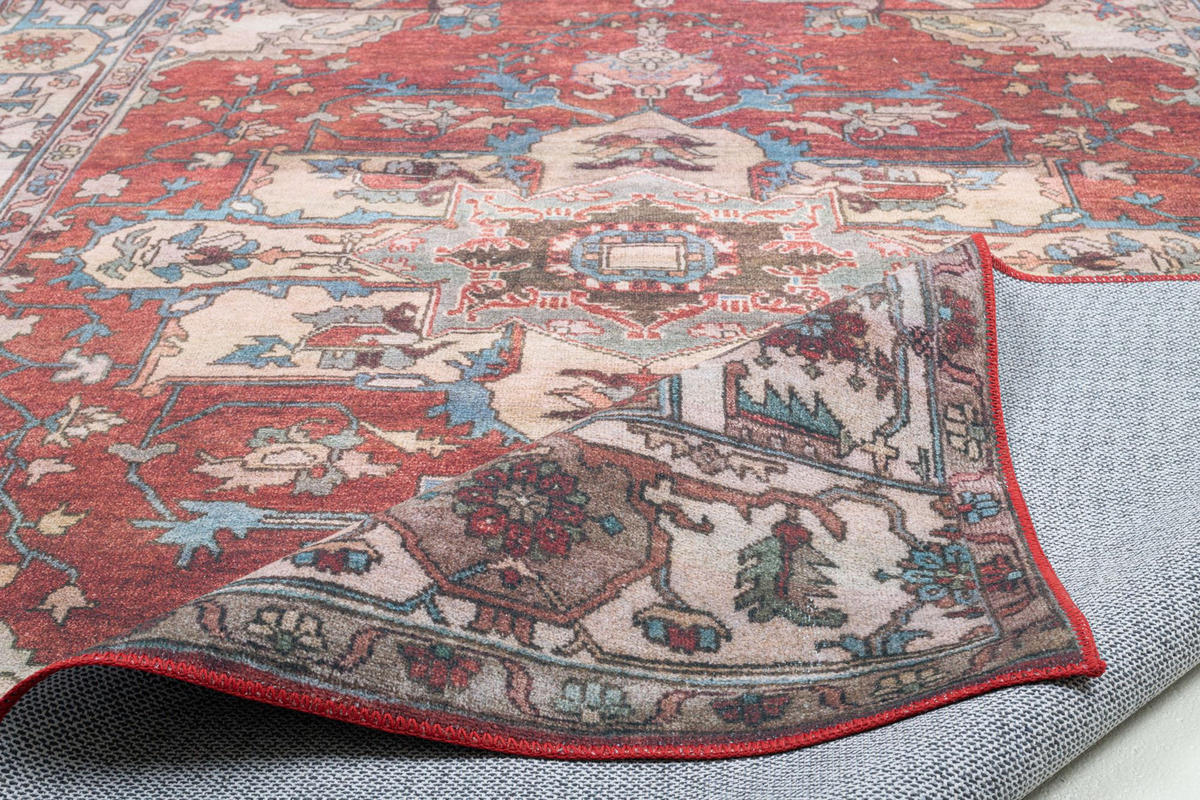 VINTAGE-TEPPICH Adara 70x140 cm - Rot, Textil (70/140cm) - Gino Falcone