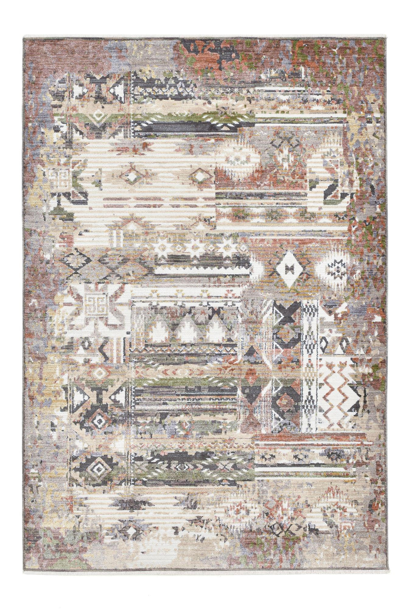Gino Falcone Flachwebeteppich Beige 180x280 cm