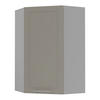 KÜCHENHÄNGESCHRANK Kvantum W4/10/60 Beige Matt / Grau Matt 60 / 60 / 96cm - Beige/Grau, Holz/Holzwerkstoff (60/96/60cm) - Feldmann-Wohnen