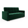 SCHLAFSOFA mit Bettkasten Salamanka, Flaschengrün - Smaragdgrün, Textil (85/88/215cm) - Meblito