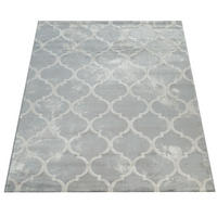 KURZFLORTEPPICH 60/100 cm Victory 605 - Grau, Kunststoff (60/100cm) - Paco Home