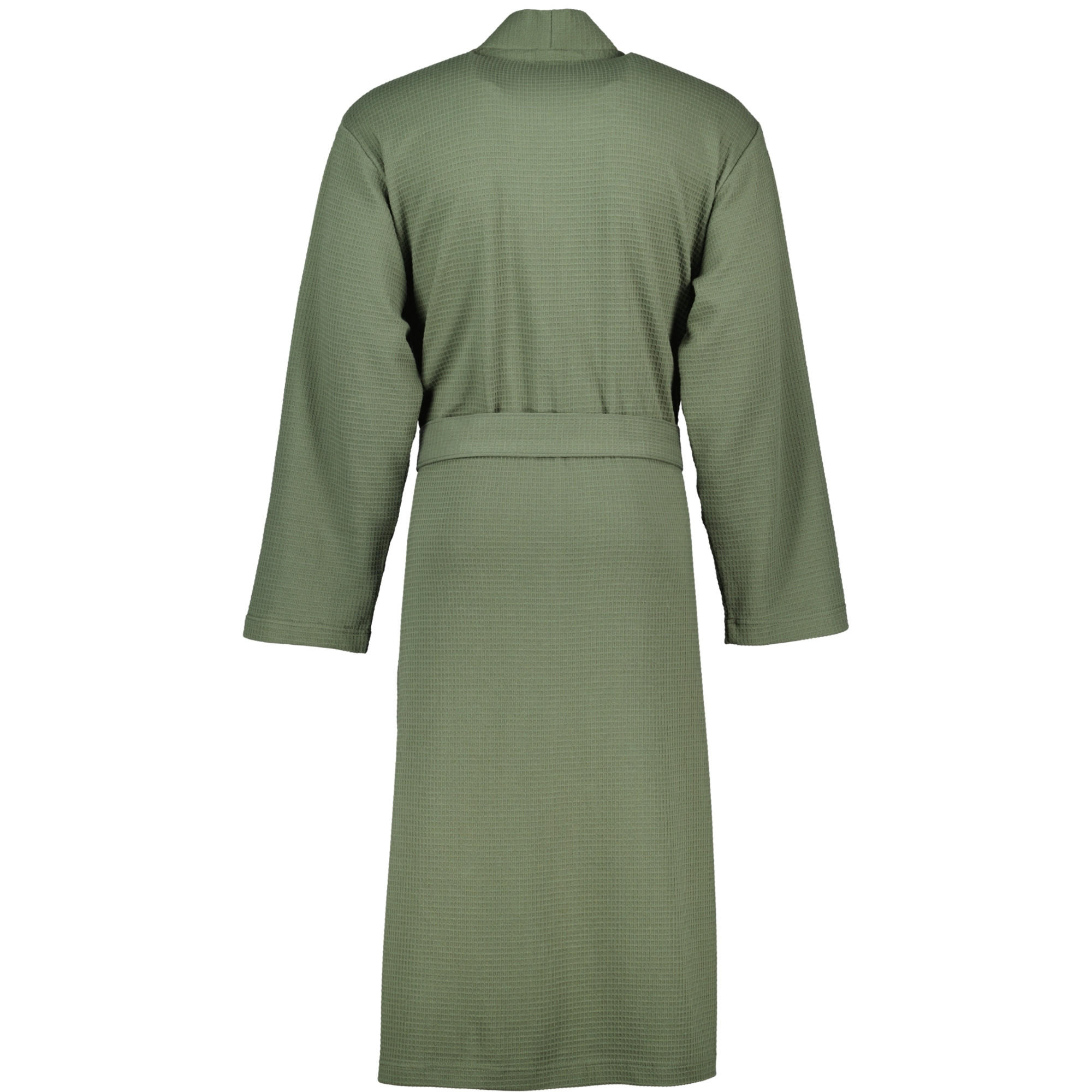 BADEMANTEL HERREN KIMONO 816 FIELD - 47 - Grün, Textil (Lnull) - Cawoe
