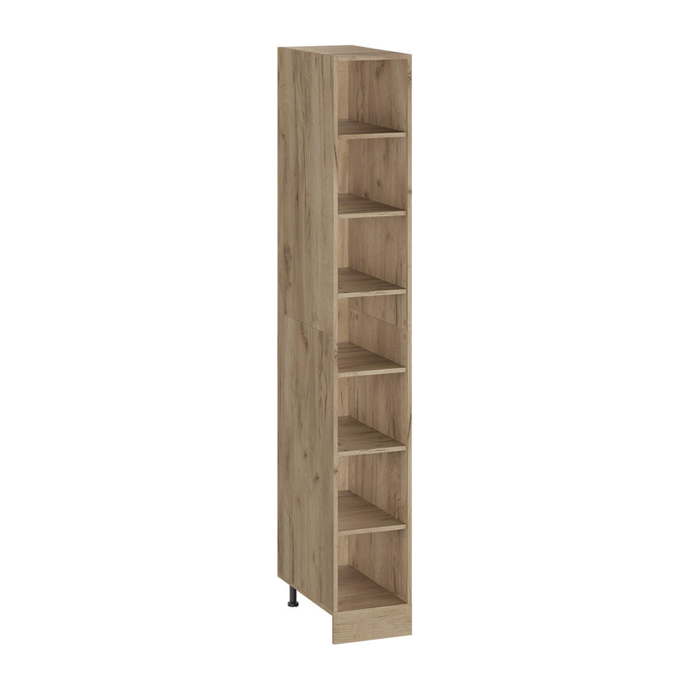 Vicco Küchenregal Honigeiche, Honigeiche 30x206.8x55 cm