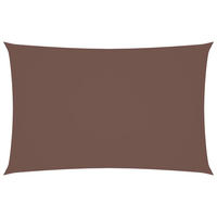 SONNENSEGEL Oxford-Gewebe Rechteckig 2x5 m Braun - Braun, Textil (500/200cm) - furnicato