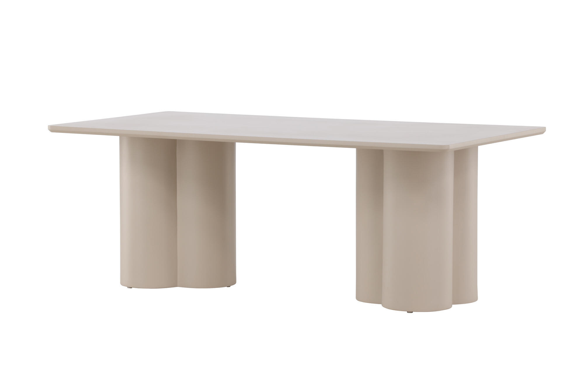 Furnlux Couchtisch Beige 60x45x120 cm
