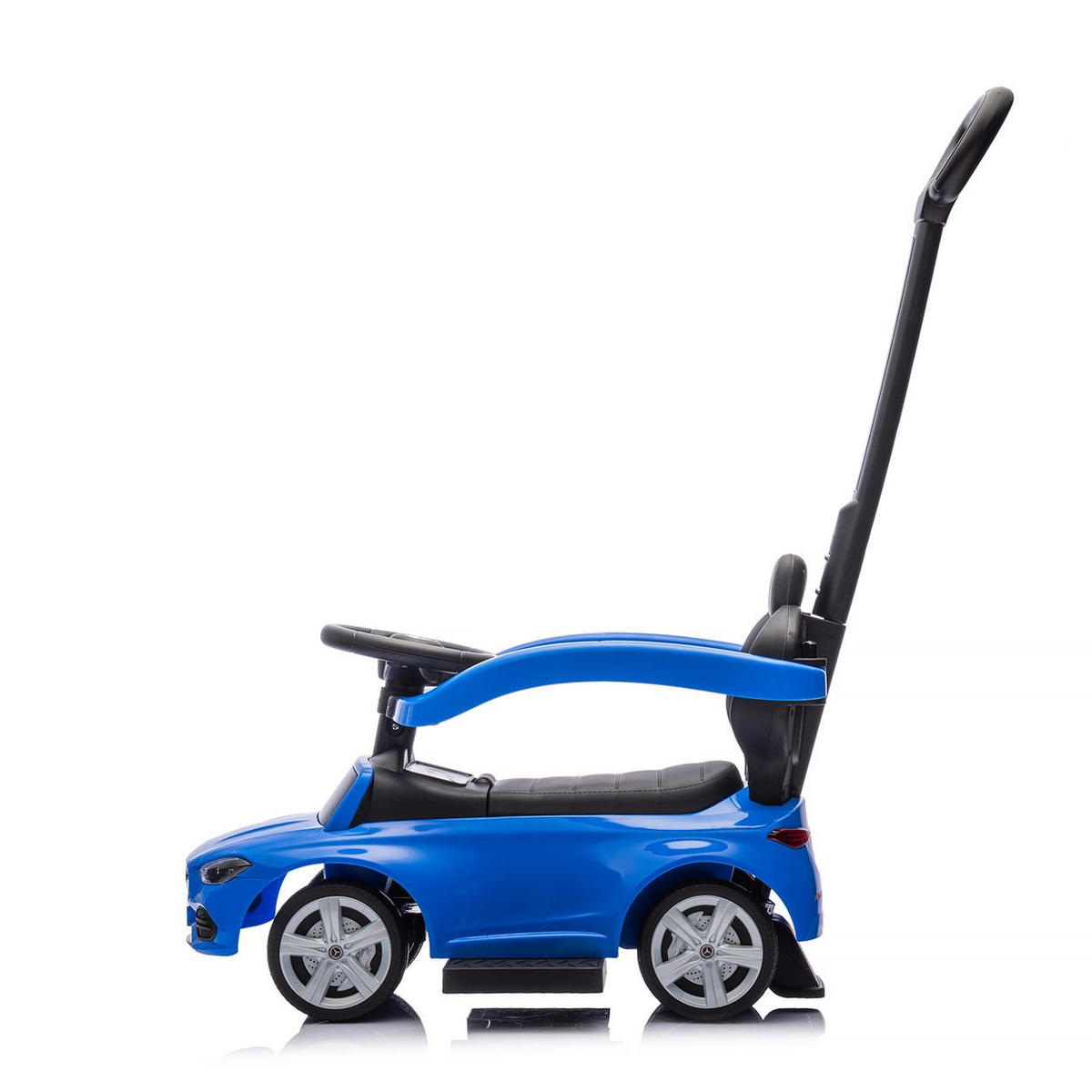 RUTSCHER Mercedes Benz C-Klasse blau Stauraum Fußstütze Schiebegriff Hupe - Blau, Kunststoff (84/40/83cm) - Chipolino