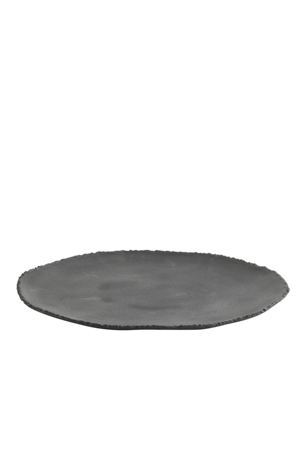 SCHALE Xibor Schwarz 52/51/2,5 cm - Schwarz, Metall (2.5cm) - Light & Living