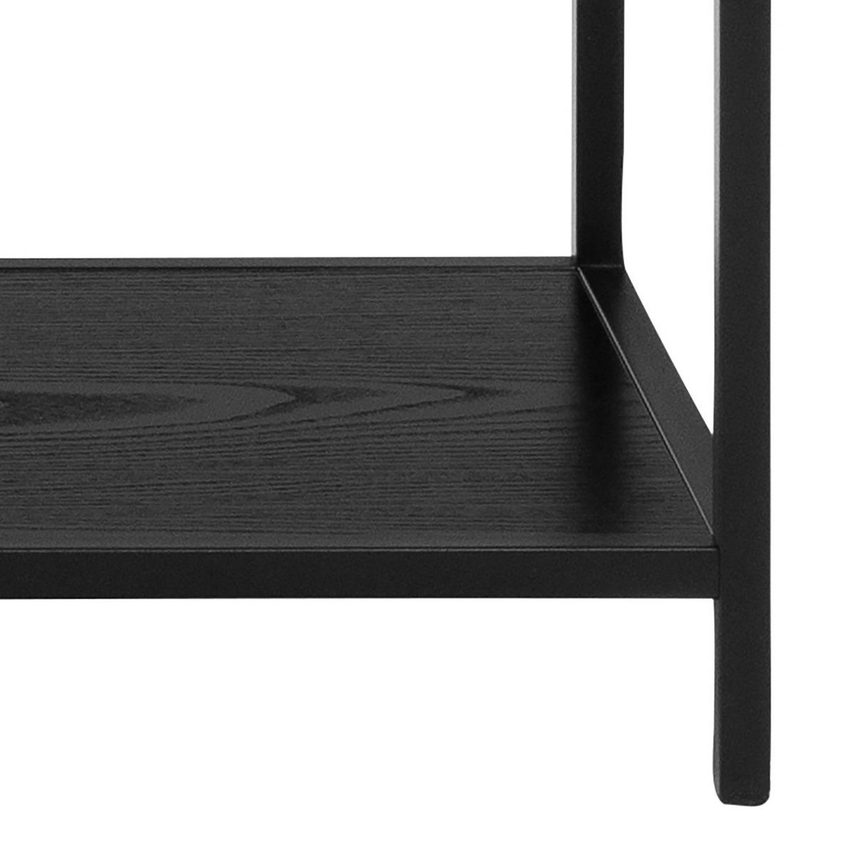 STUFENREGAL - Eichefarben, Holzwerkstoff/Metall (135/150/35cm) - home24