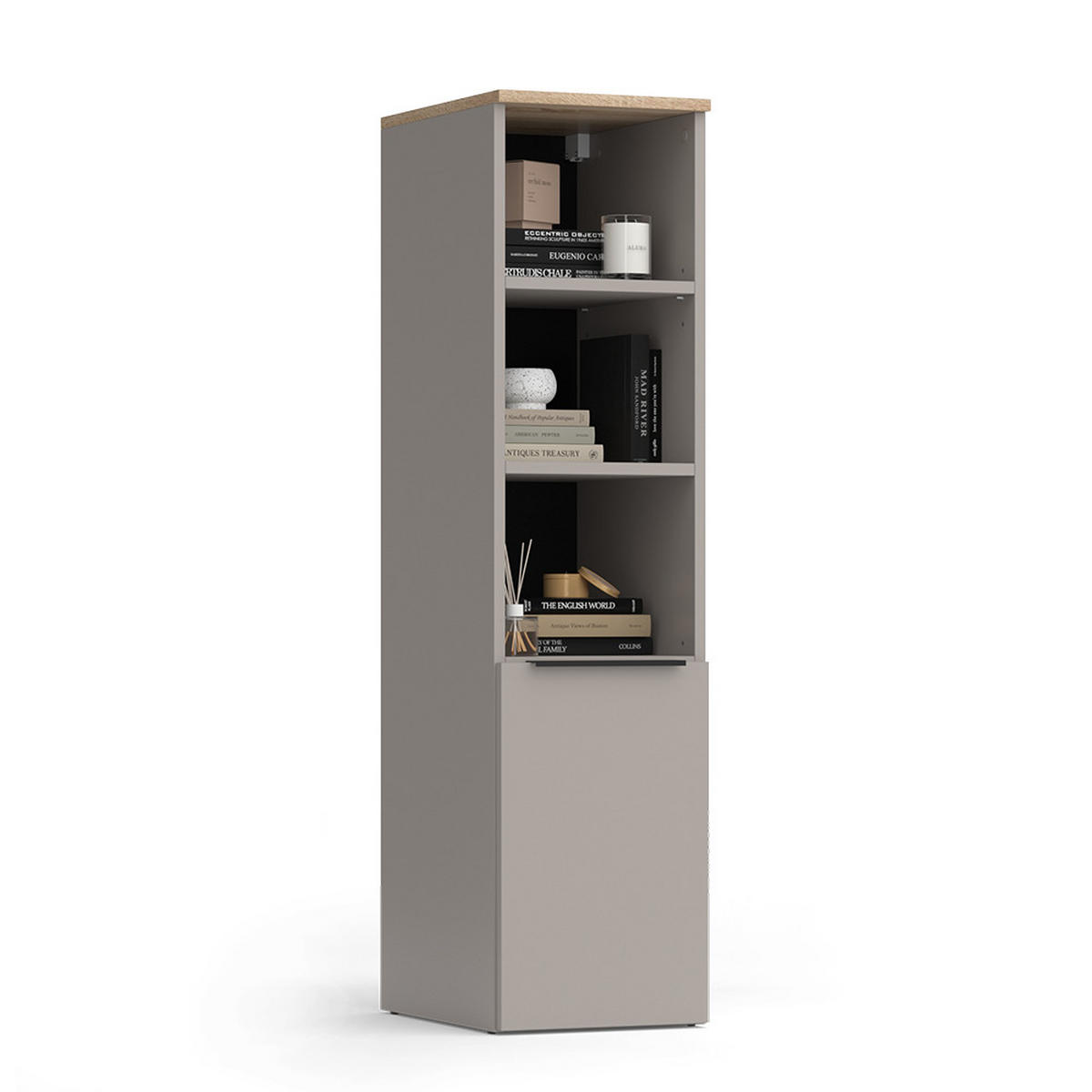 UNIVERZÁLNÍ SKŘÍŇ Wido Greige - šedobéžová, kompozitní dřevo (30.2/120/40cm) - Vicco