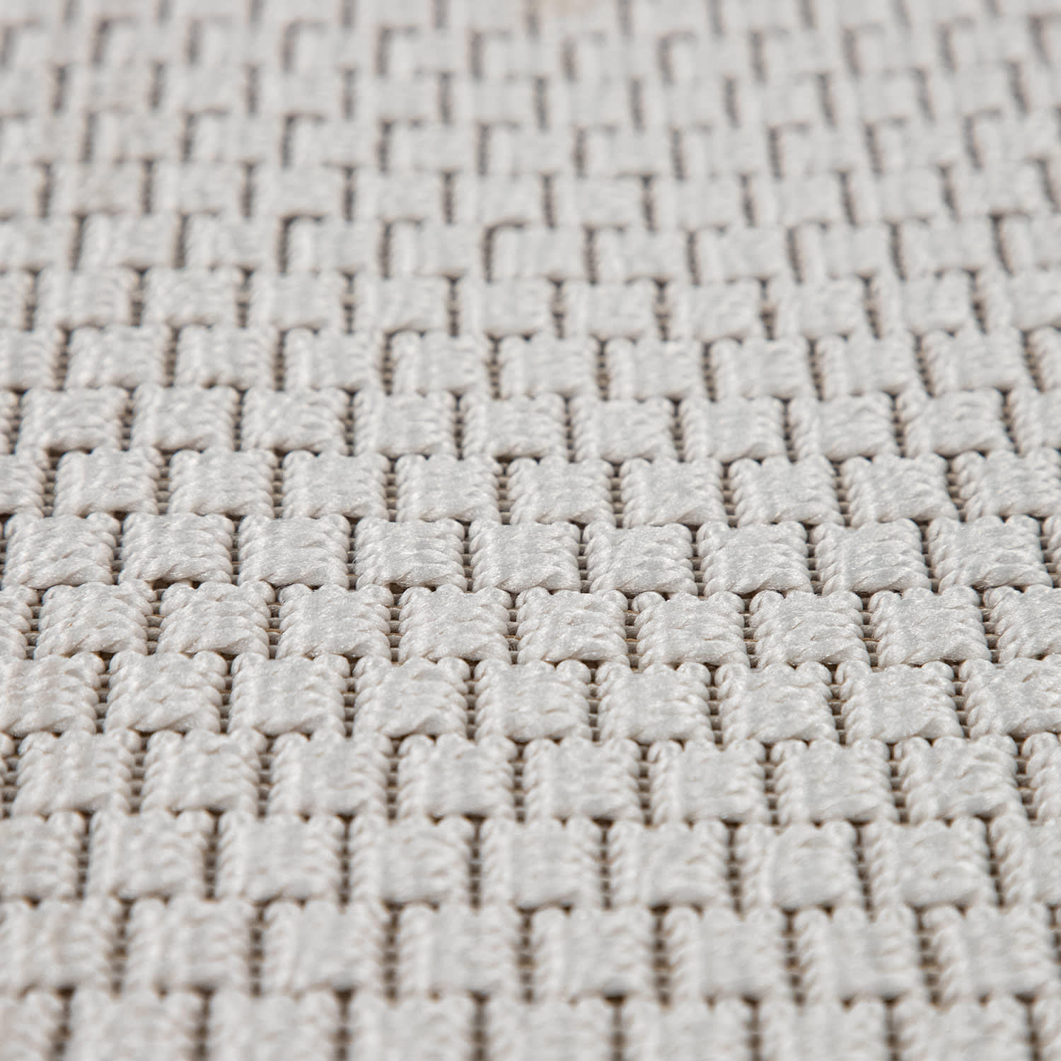 OUTDOOR Teppich Natur Balkon, Terrasse schmutzabweisend Elfenbein Rechteckig 140x200 - Champagner, Textil (140/200cm) - KADIMA DESIGN