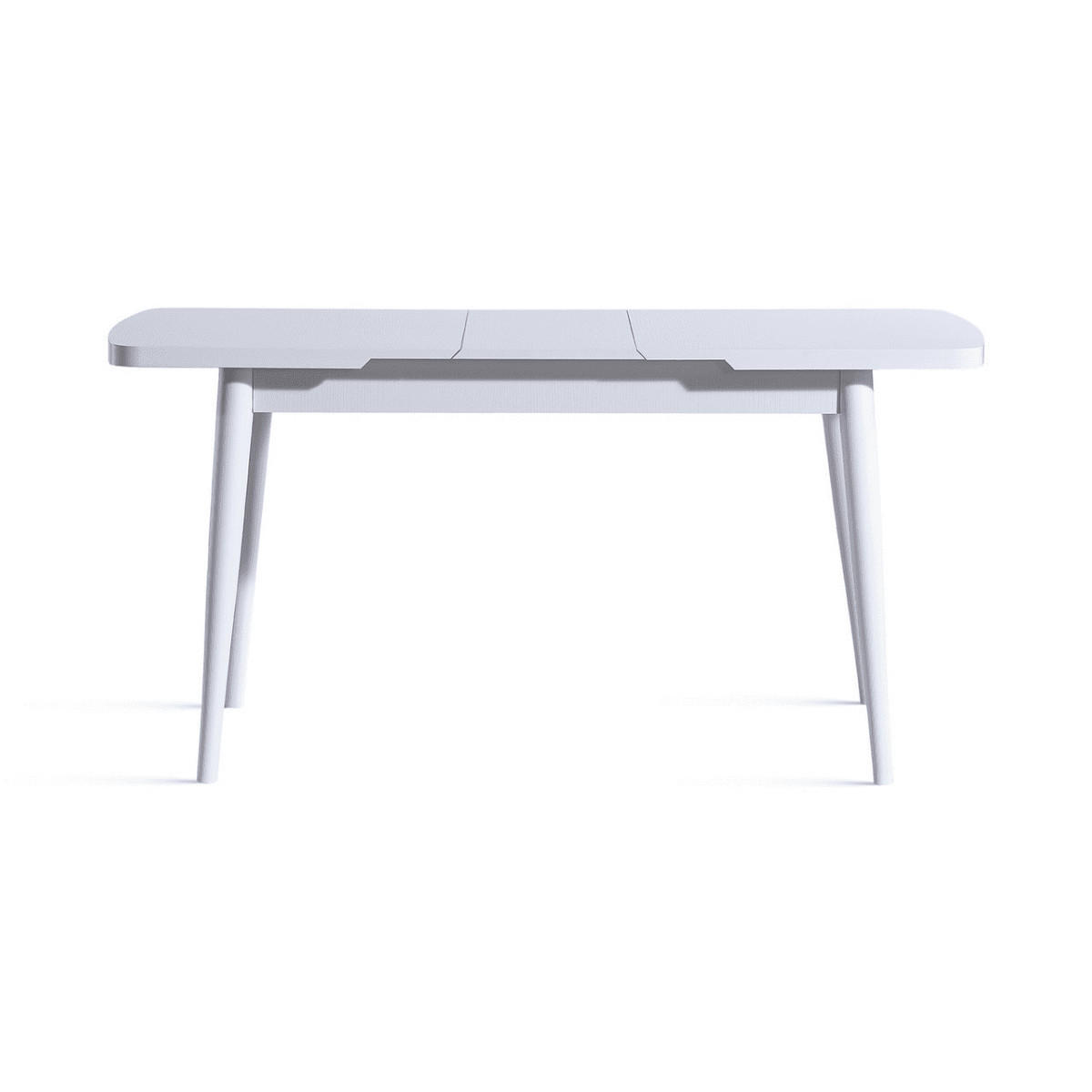 TISCH - mila 117/70/75 cm - Weiß, Holzwerkstoff (117/70/75cm) - Calicosy