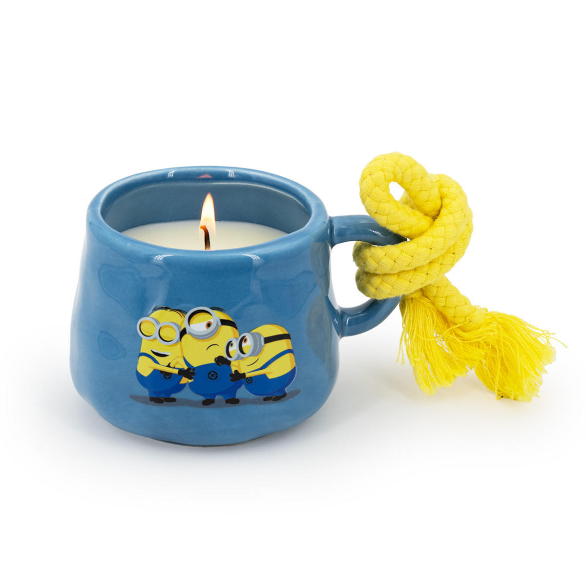 DUFTKERZE MINIONS - Blau, Naturmaterialien/Keramik (7cm)
