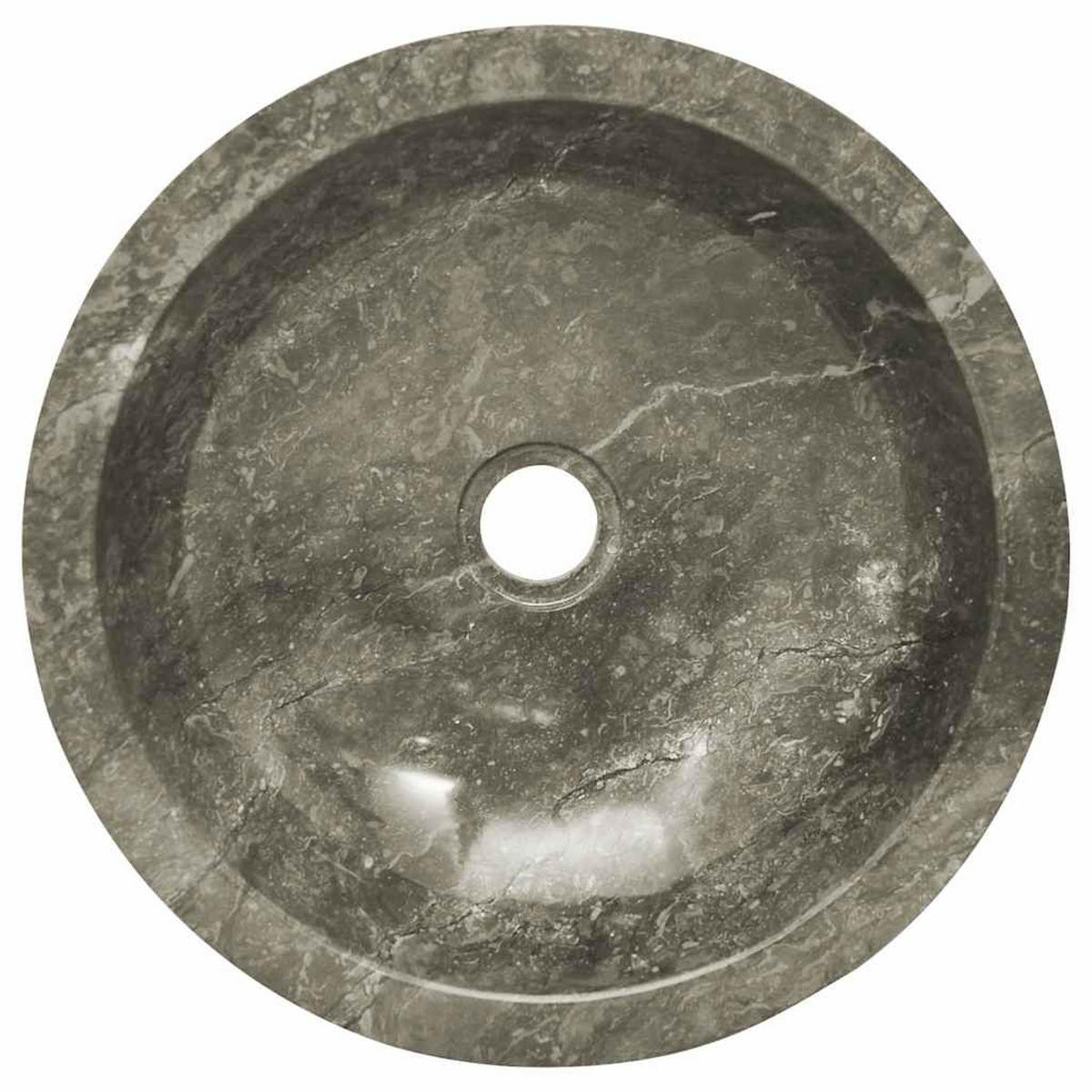 WASCHBECKEN Larue 40/40/12 cm - Grau, Stein (40/12/40cm) - Nettlife