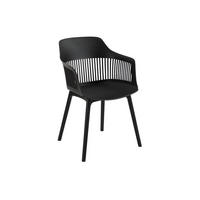 GARTENSTUHL - 2 Personen - Plastik - Schwarz - - Schwarz, Kunststoff (57/83/55.5cm) - Vente-Unique