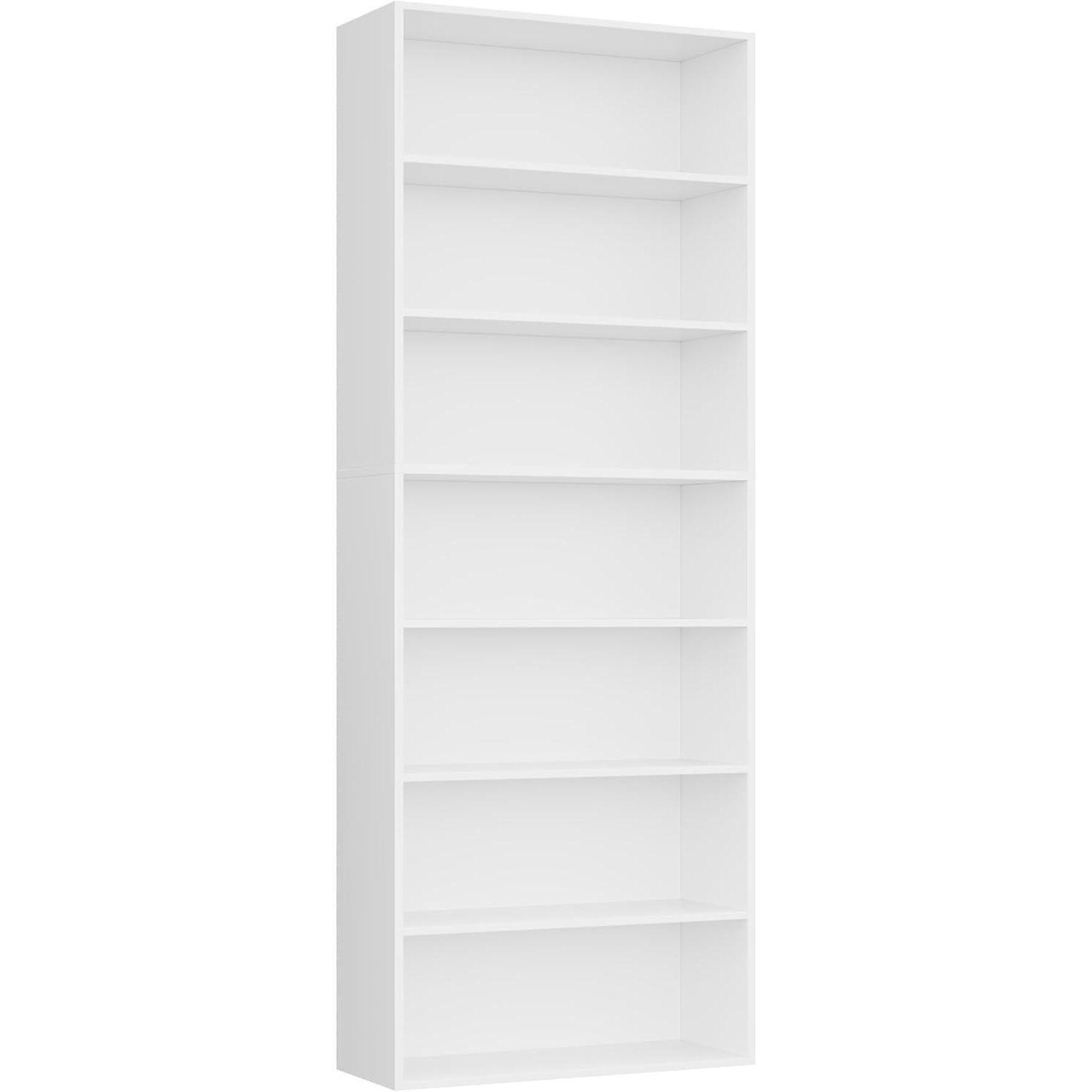 XXXLutz Bücherregal Weiß 60x210x23.5 cm