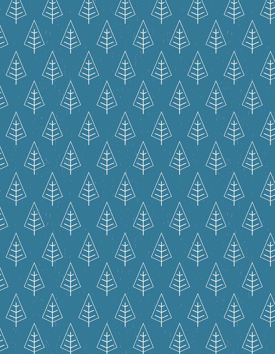 VERDUNKELUNGSROLLO 140x180 cm Bäume im Regen - Weiß, Textil (140/180cm) - TULUP