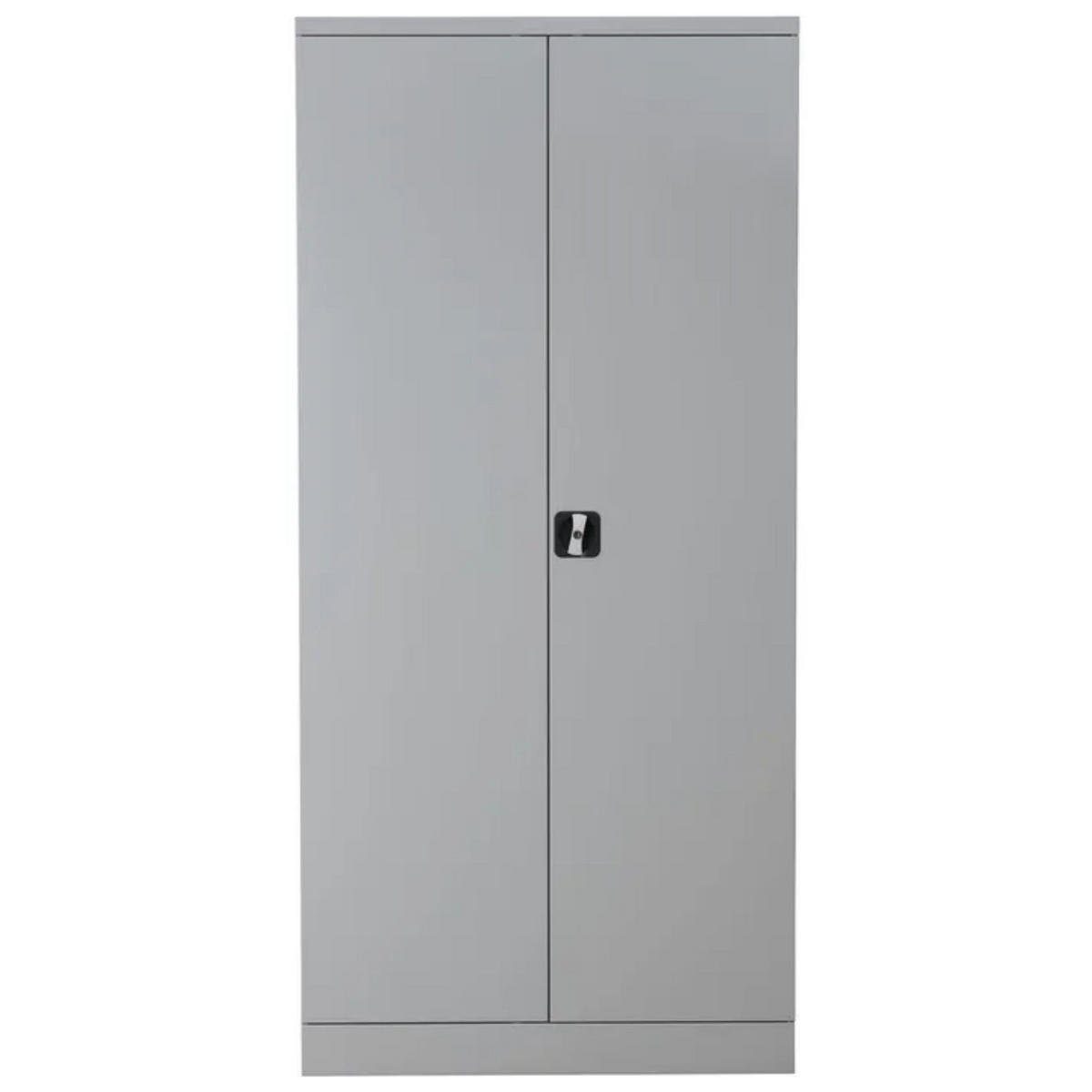 STAHLSCHRANK Bee mit 6 verzinkten Fachböden 195x92x60 cm Korpusfarbe Lichtgrau Frontfarbe Lichtgrau - Hellgrau, Metall (92/195/60cm)