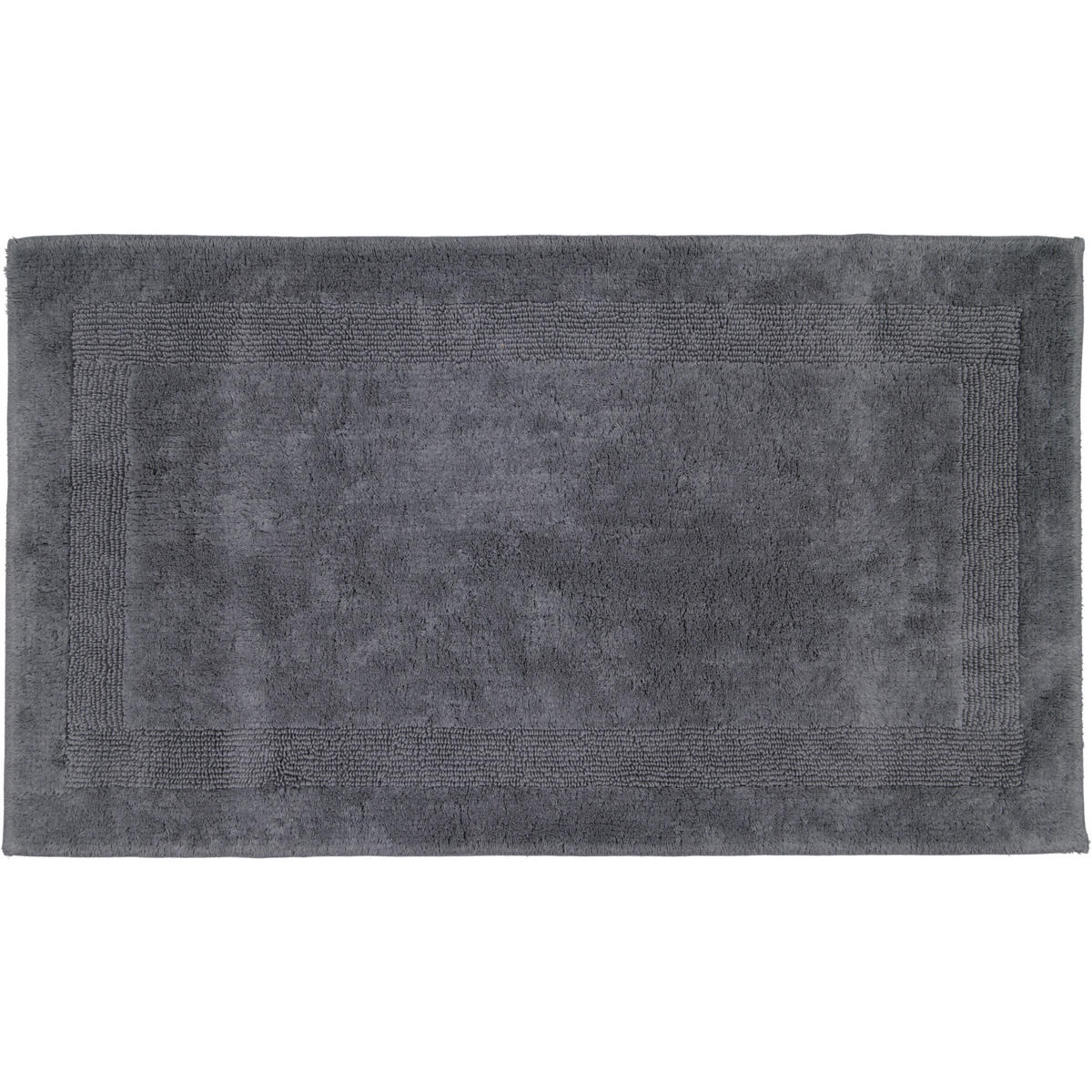 BADTEPPICHE LUXUS BADTEPPICH 1000 ANTHRAZIT - 774 - Grau, Textil (70/120cm) - Cawö