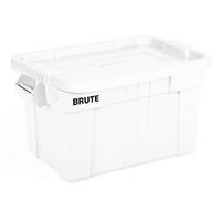 AUFBEWAHRUNGSBOX Mit Deckel und Griffen 75,5 Liter 38,4x44,1x70,7 cm Weiß - Weiß, Metall (44.1/38.4/70.7cm) - PROREGAL