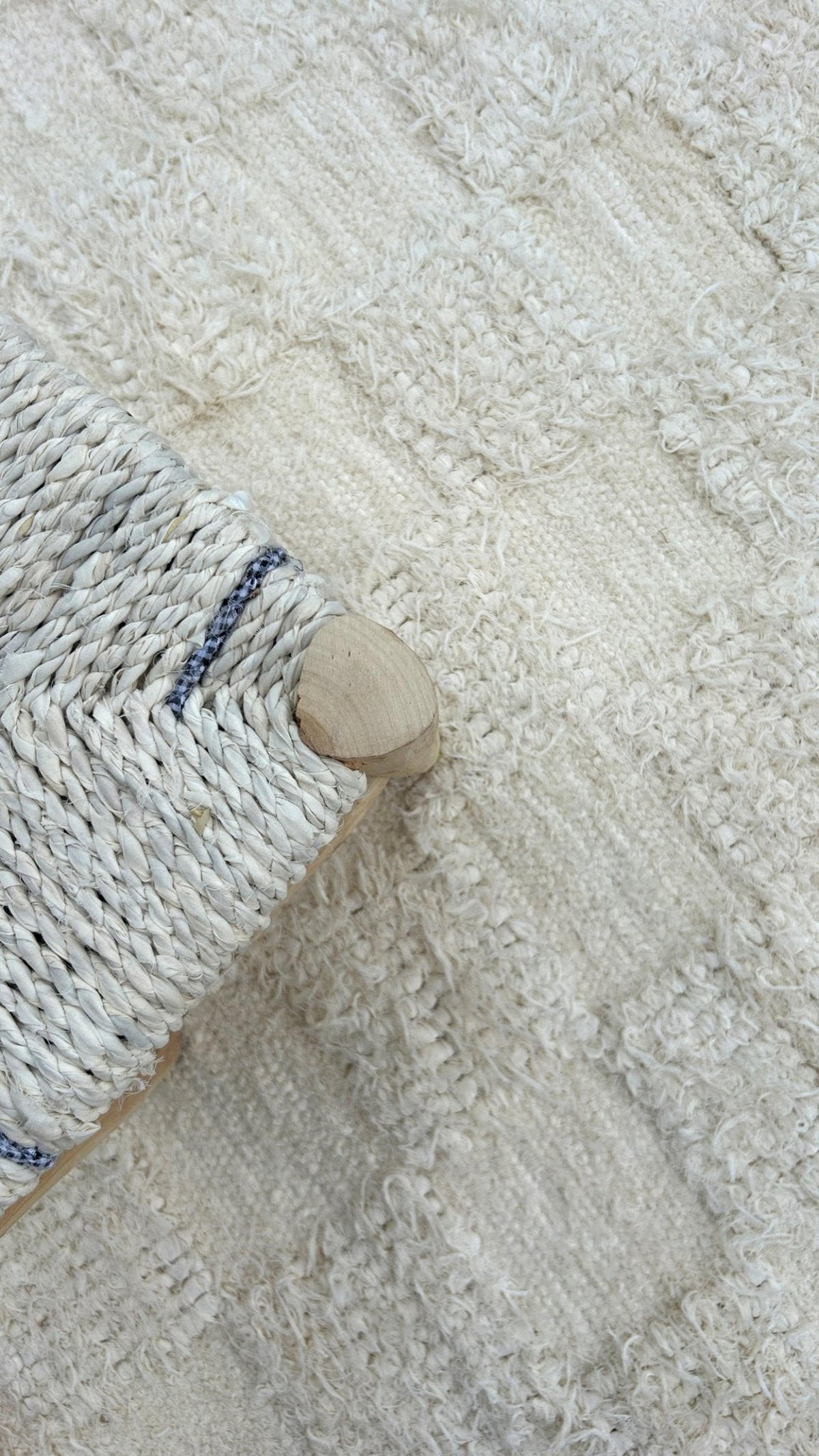 TEPPICH aus recycelter Baumwolle handgewebt beige - Beige, Naturmaterialien (160/230cm) - AFK Living