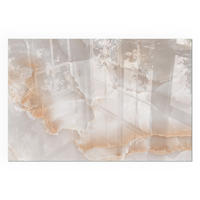 GLASPLATTE für Kamin 120x80 cm - Beige, Glas (120/80/0.4cm) - TULUP