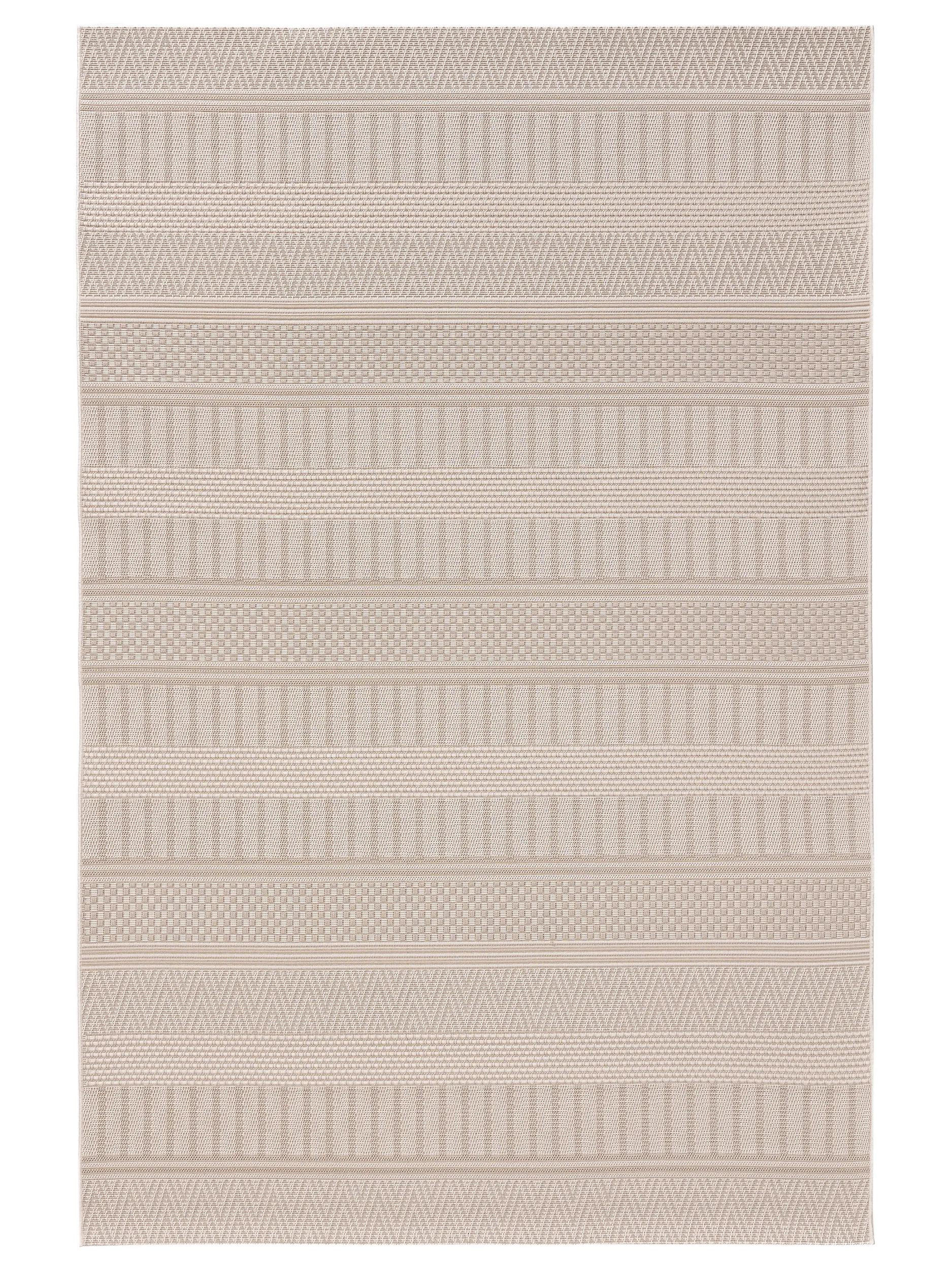 OUTDOORTEPPICH Naoto Beige 120x170 cm - Beige, Kunststoff/Textil (120/170cm) - benuta Nest